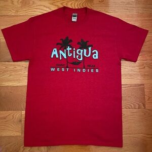Gildan Red Antigua Graphic Tee